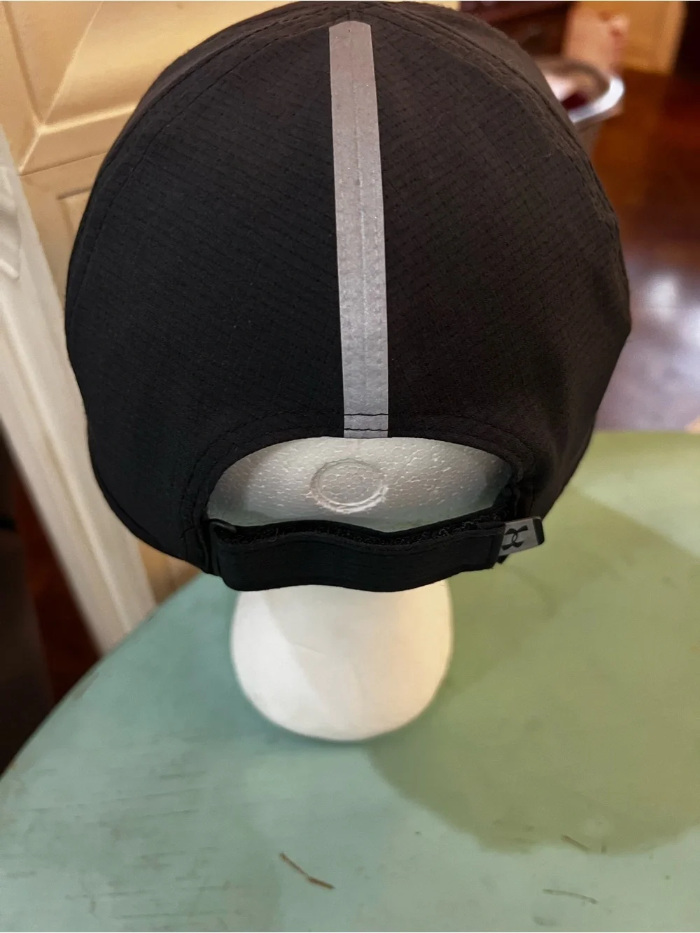 Under Armour Black Hat with Silver Logo